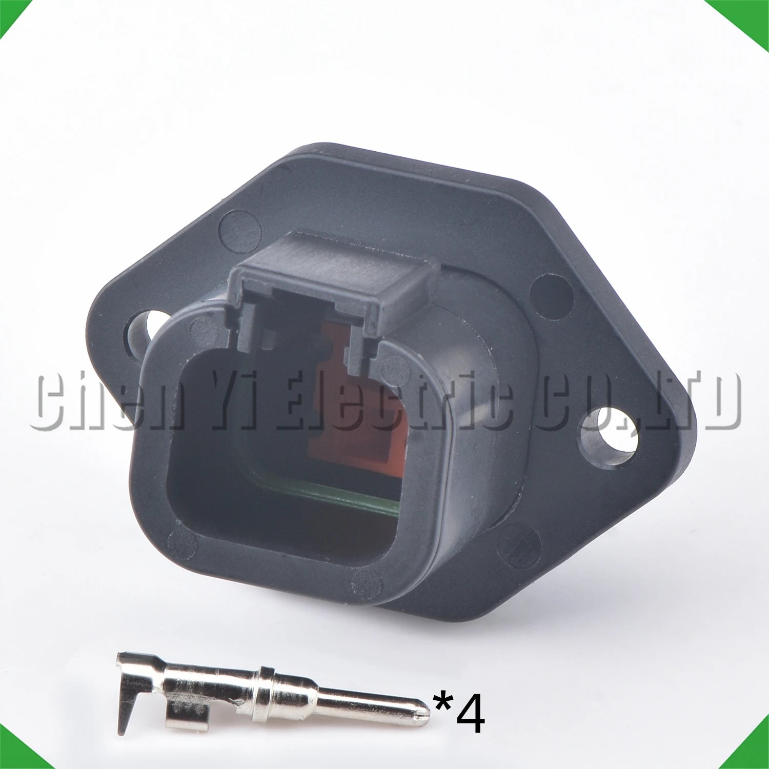 4-Pin Wire Harness Harness Automotive Waterproof Connector harness Black DTP06-4S DTP04-4P