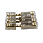 Four-way banana head connection terminals for quick connection of car plugs to sockets, speaker wires and power cords