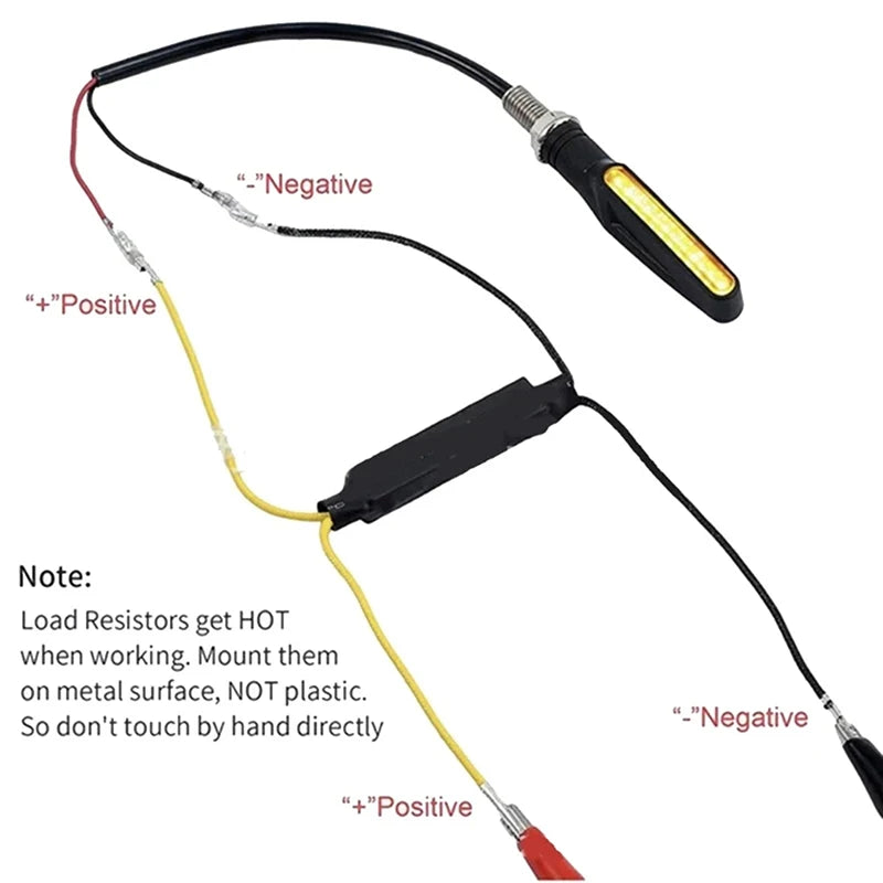 12V 21W Fault For Motorcycle Flashing Turn Lights LED Load Resistor Light Blinker Error Repair Lamp Malfunction Eliminator