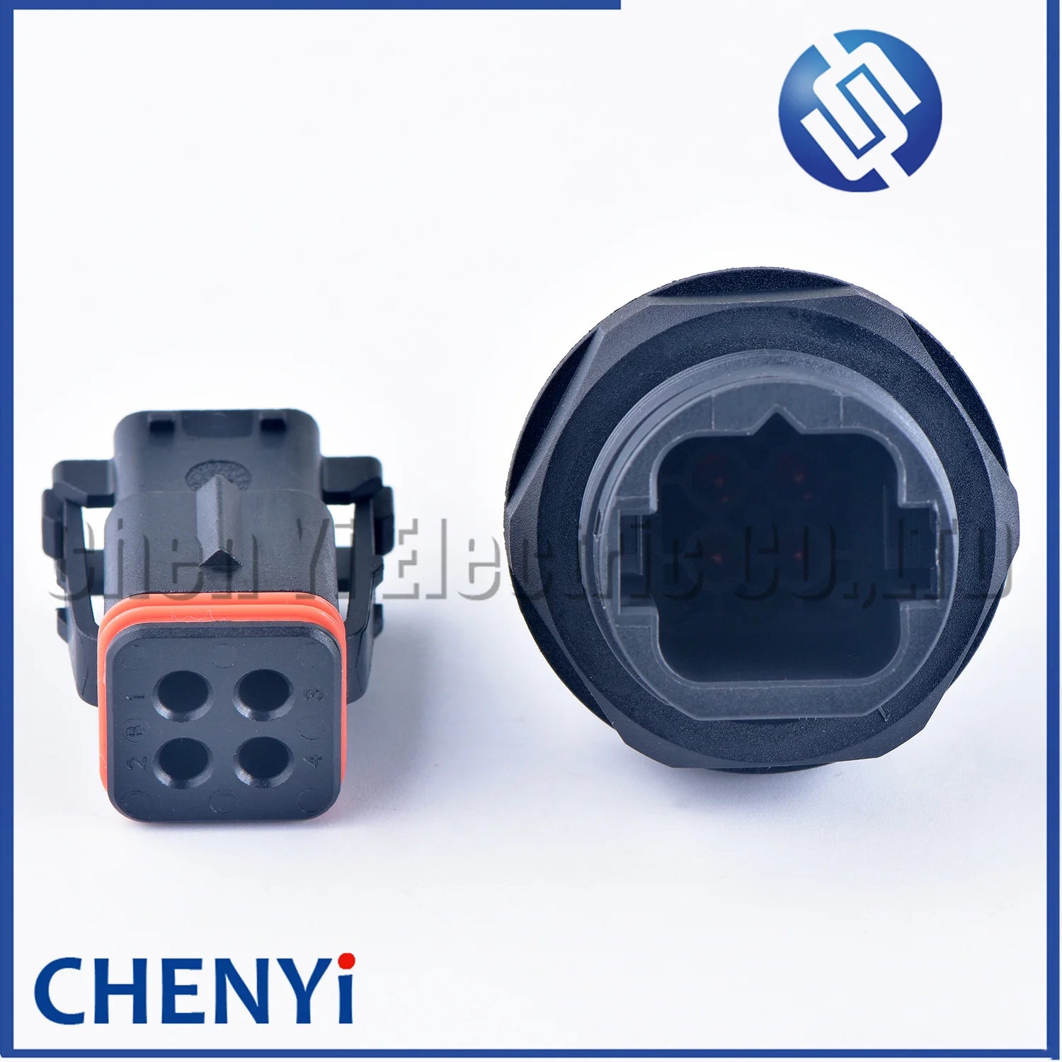 4 Pin Male or Female Waterproof Automobile Connector Electronic Plug 132004-001 132004-000 With Pins