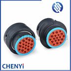 19 Pin automotive waterproof connector For Deutsch Original HDP series Wire harness plug HDP26-24-19SE HDP24-24-19PE With Pins