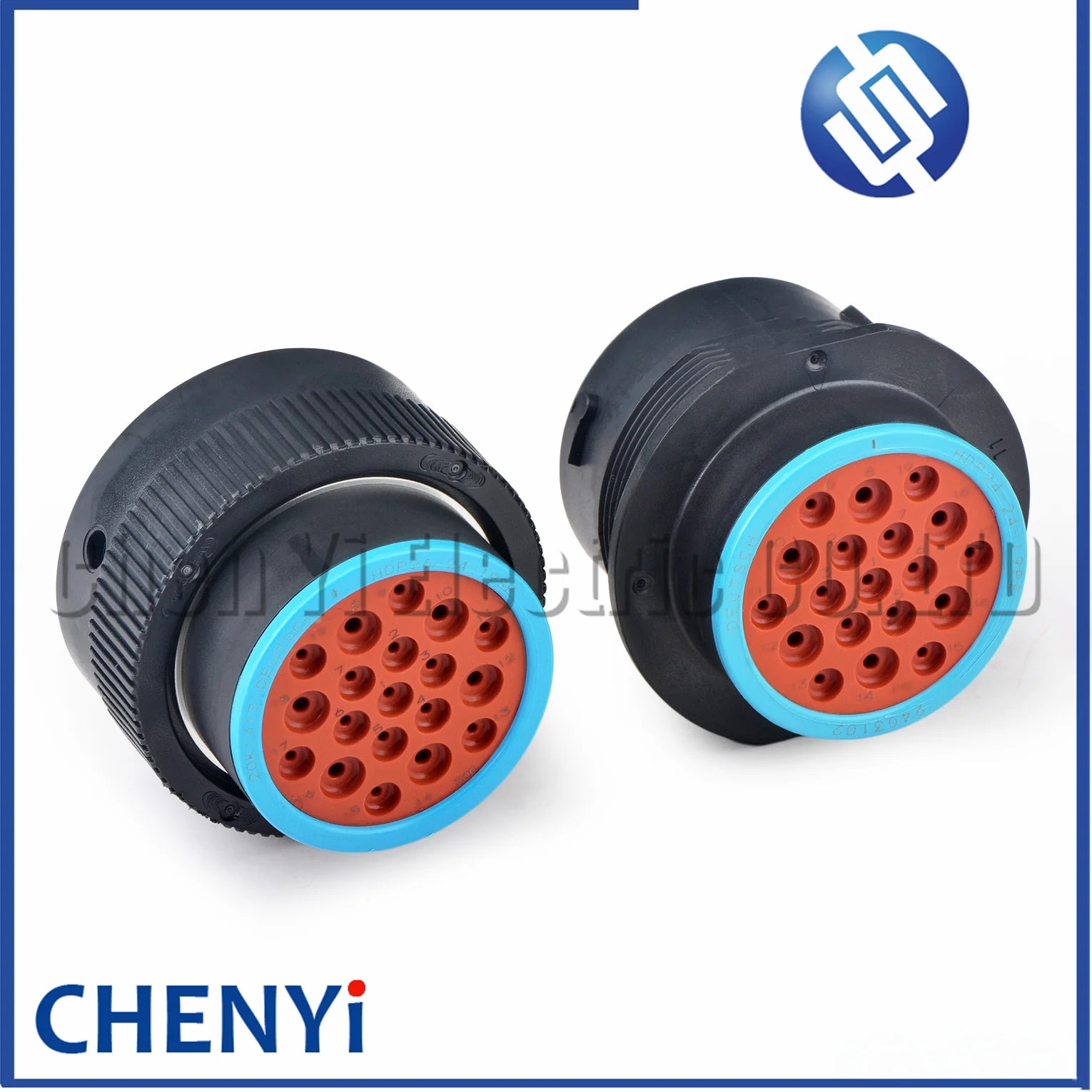 19 Pin automotive waterproof connector For Deutsch Original HDP series Wire harness plug HDP26-24-19SE HDP24-24-19PE With Pins