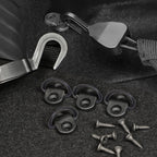1-10sets Cargo Net Floor Hook Fixing Kit Rear Trunk Boot Tie Down Hook Ring Loop Fix Hang Flat Screen Auto Fasteners Accessories