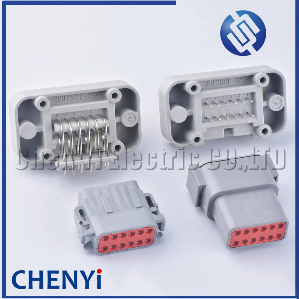 12 Pin DTM Connector DTM15-12PA DTM13-12PA PBC Straight Needle bender Seat DTM06-12SA DTM04-12PA DTM15-12PA-G003 For Deutsch