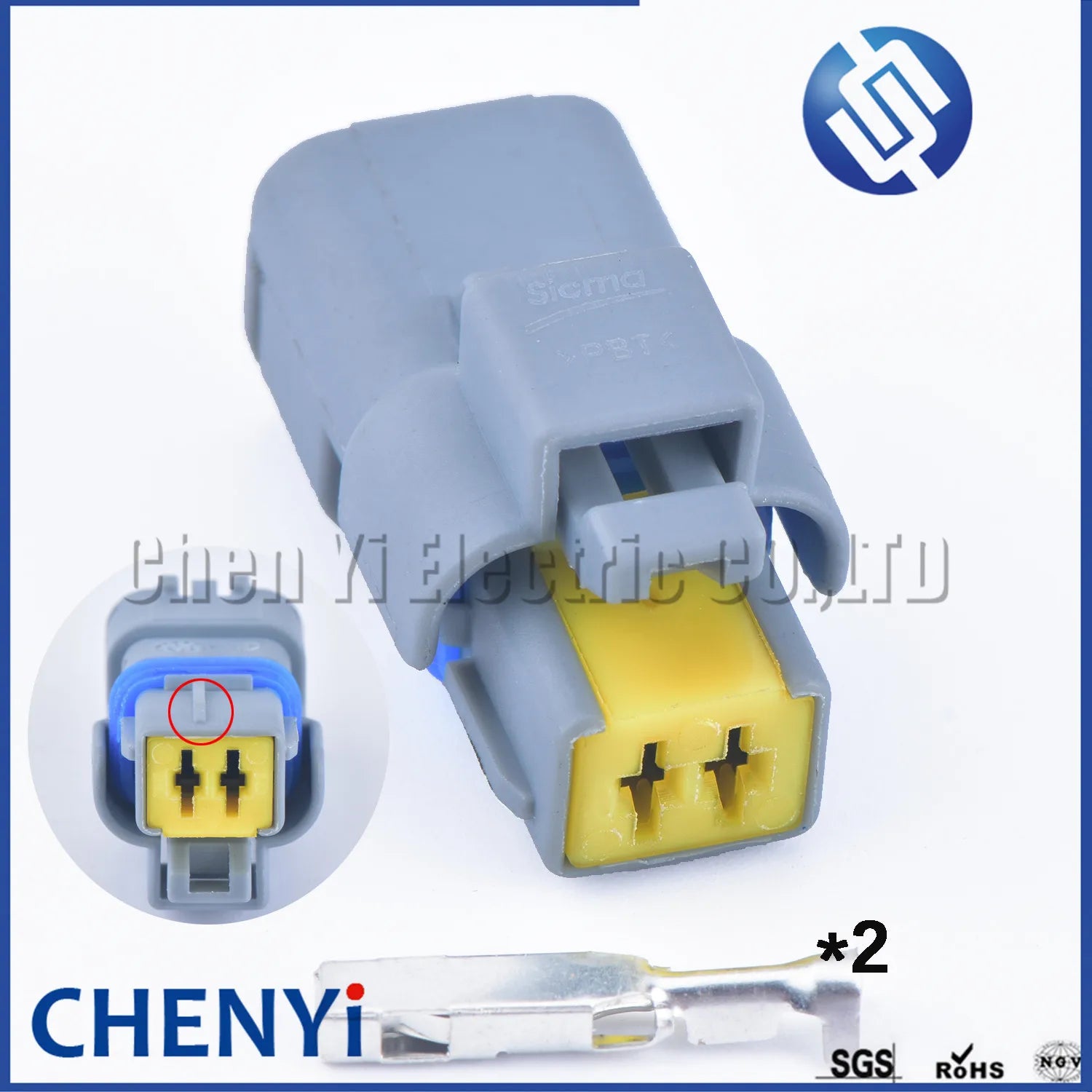 1 set 2 Pin Auto Connector Headlight steering lights plug speaker plug lamp hold Connector 211PC022S8049 For Peugeot Citroen