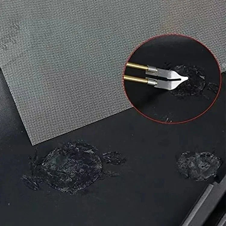 20/1pcs Car Bumper Stainless Steel Repair Net Plastic Crack Repair Mesh Net for Bumper Body Vents Welding Tools Car Accessories