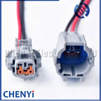 2 Pin Auto Solenoid Valve connector Fog Lights Wire Harness Plug Socket PB291-02127 6188-0554 6185-0867 6918-1774 For Nissan