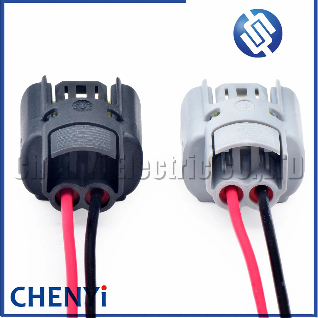 2 Pin Auto waterproof connector Headlight front bumper light plug tail light fog light plug for ford mustang Buick Regal excelle