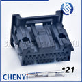 21 Pin Car computer module connector male or female Gateway harness plug 2229097-2 90980-12C61 For Toyota Lexus