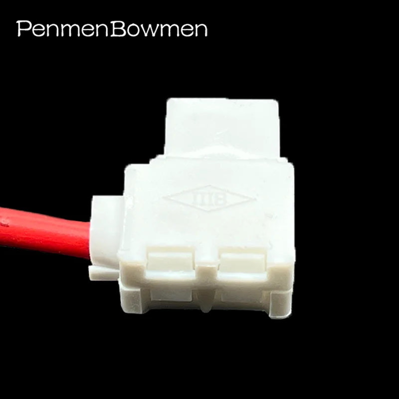1 Set 1 Pin 250 Flag Spring Nylon Hard Sheath Electrical Cable Connectors 6.3mm Female Wiring Harness Plug 176497-1