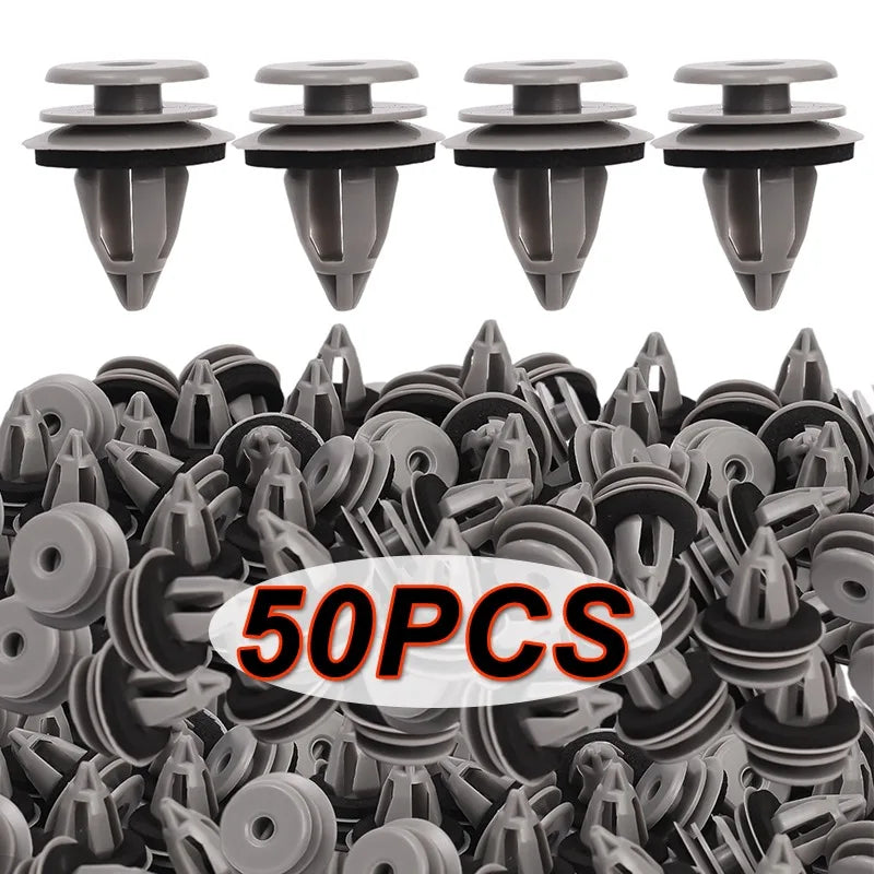 10-50PCS Car Plastic Retaining Clip for BMW Bumper Door Buckle Automobile Retainer Fastener Repair Rivets Interior Accessories
