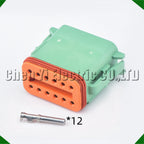 12 Pin Waterproof Connector Plug DT06-12SA DT04-12PA DT06-12SB DT04-12PB DT06-12SC DT04...