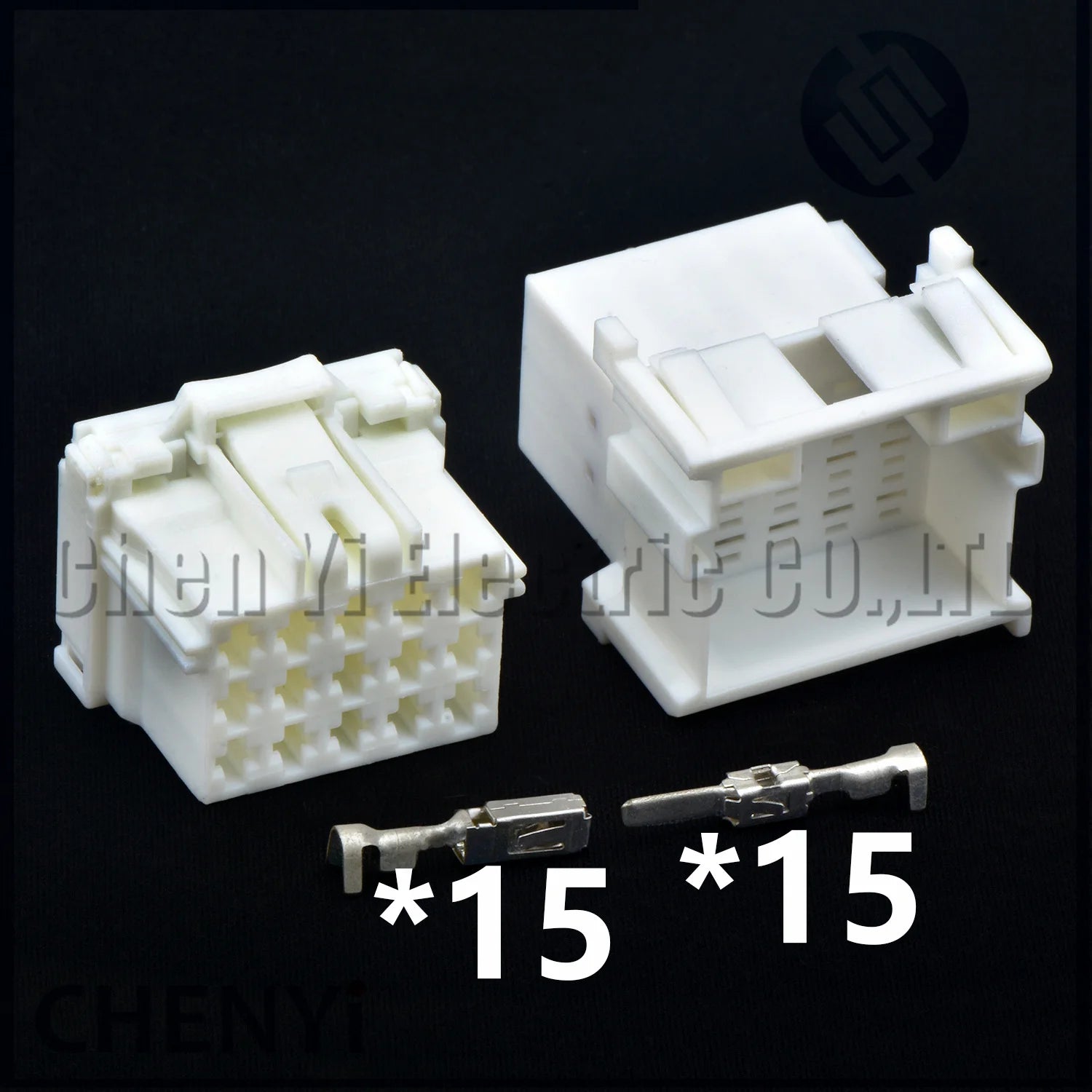 15 Pin male or female Automobile power amplifier Connector Automotive Audio Amplifier Plug Socket 7-968973-1 2-967628-1