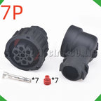 7-Pin Wire Harness Automobile Waterproof Truck Light Oxygen tail light sensor