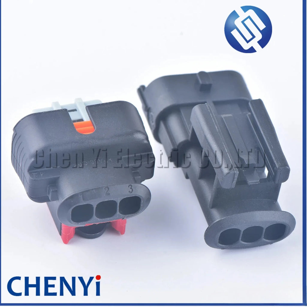 Grey 3 Pin 2.8 Series 1 928 405 528 1928405528 Engine Transmission Plug Diesel Injection Pump Auto Waterproof Connector