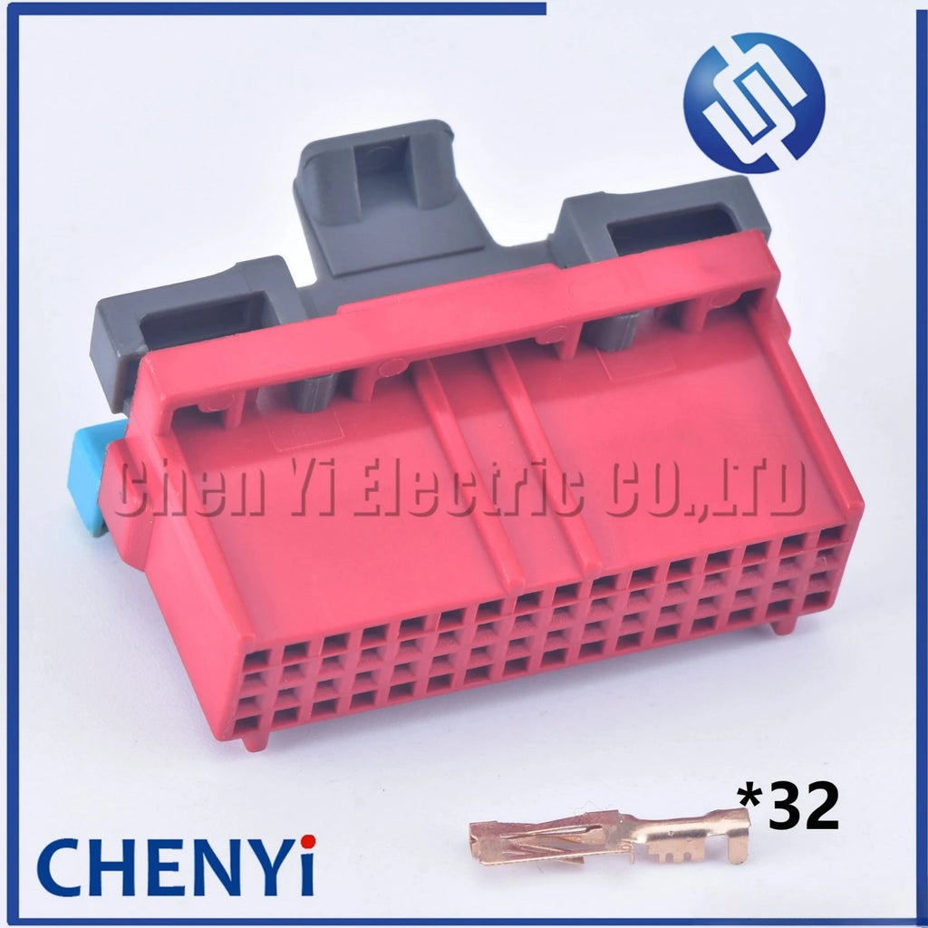 32 Pin red or white Connector female ECU Automotive connector 12146448 12146447 For GM D950029 DELCO ELECTRONICS