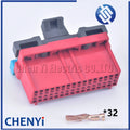 32 Pin red or white Connector female ECU Automotive connector 12146448 12146447 For GM D950029 DELCO ELECTRONICS