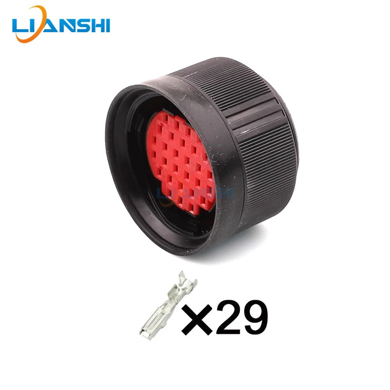 282455-1/282454-1 is suitable for automobile connector 29-hole male and female harness plug with terminal DJ7291-1.8-11/21