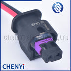 2 Pin auto fuel injector connector wires waterproof sensor plug 0-2112986-1 1-1718643-1 4F0973702 4F0 973 702