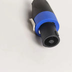 4/10/20PCS 4-Pin Locking Speaker Cable Connectors, Neutrik Style Twist-Lock Plugs for Power Amplifier, PA System and Stage Audio