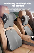 Upgraded Car Headrest Lumbar Support Memory Foam Cushion Super Head Pillow Comfortable Cushion Backrest Car Accsesorie Amagi