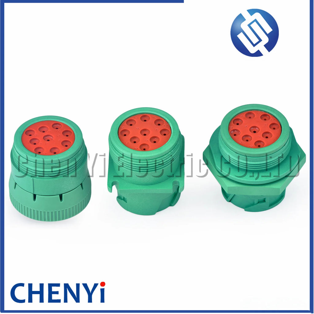 9 Pin Diagnosctic Tool circular Connector Plug HD16-9-1939S-P080 HD10-9-1939P-P080 HD10-9-1939P-BP03 For Deutsch Track J1939