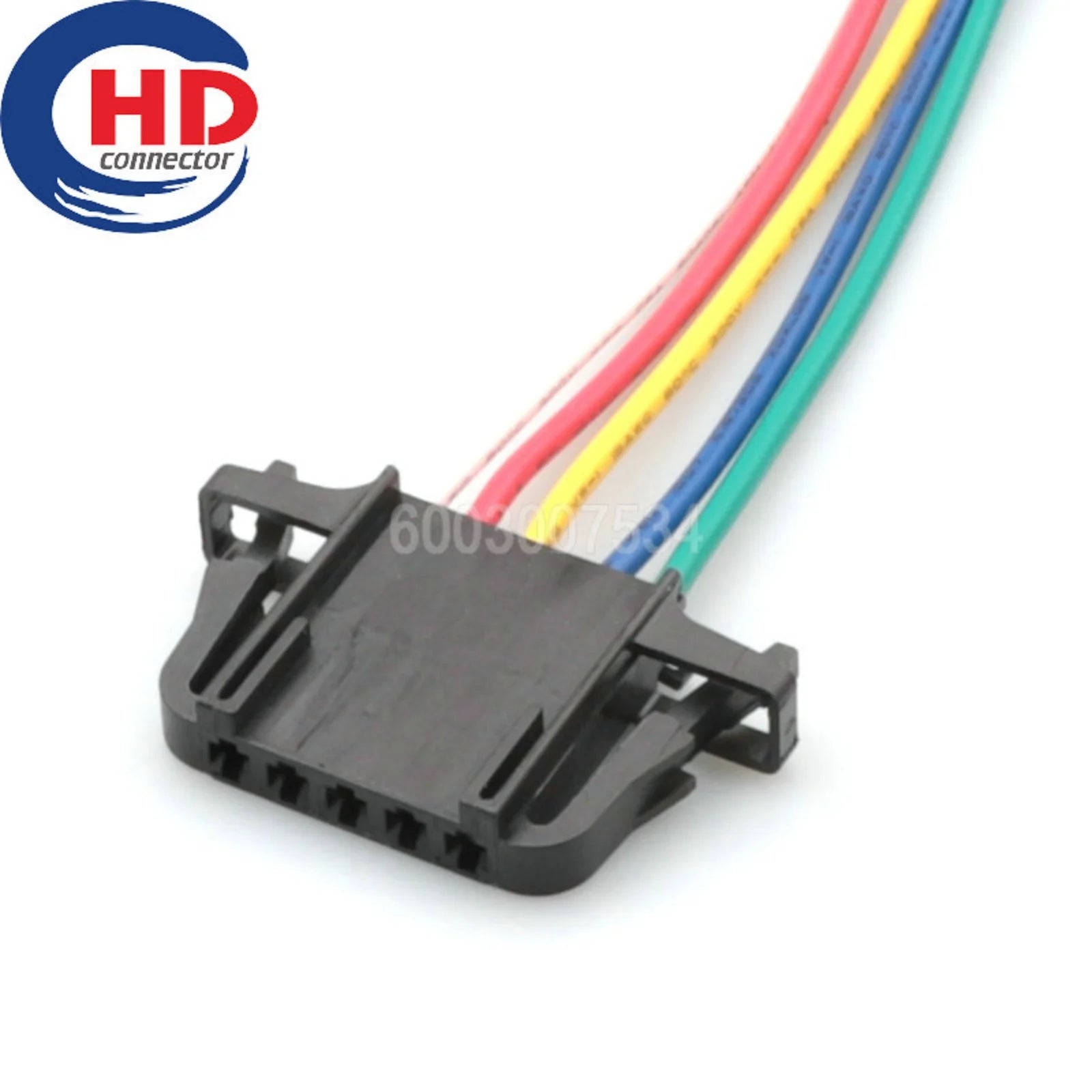 5 Pin Automotive Unsealed Female Connector Tail Light Lamp Car trunk Wire harness plug For VW Audi 3B0972705