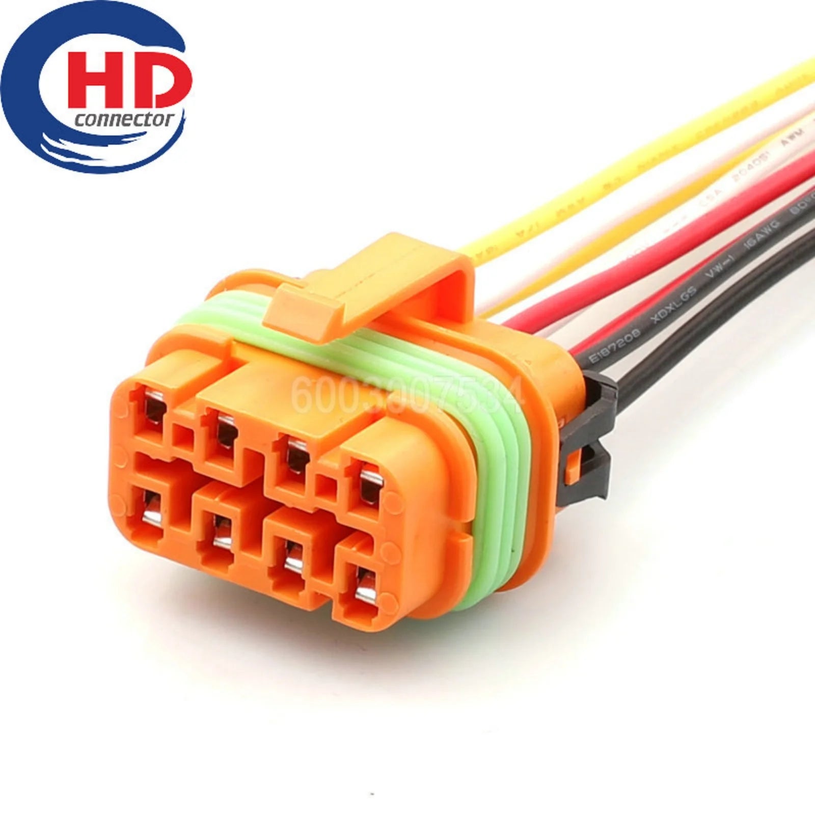 8 Pin Connector Waterproof 2.8mm Series Female Connector Motorcycle Electrical Harnesses Wiring Harness 32006-G22