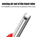 Portable Tire Valve Core Remover Installer Tools Removal Tool Car Bike Bicycle Motorcycle Tire Repair Tools Wrench Screwdriver
