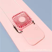 Foldable Neck Hanging Fan Adjustable Refrigeration Handheld USB Rechargeable Multifunctional Air Cooler For Outdoor Sports Amagi