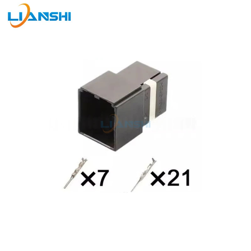 160014-0004 Applicable automotive wiring connector plug containing terminal DJ7281B-0.5-1-11/21