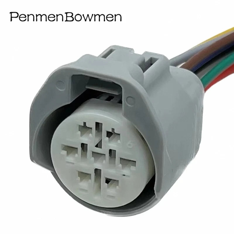 1 Set 7 Pin Car Headlight Lamp Assembly Electrical Cable Connectors Wire Harness Plug For Toyota Camry Lexus 6189-0127