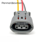 1 Set 3 Pin Alternator Lead Repair Regulator Electrical Connector Wire Harness Plug 6189-0443 For Toyota Nissan 90980-11349