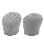 Car Silicone Gear Shift Knob Cover Gear Shift Non-Slip Grip Handle Protective Covers Manual 6-speed Car Interior Accessories