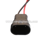 2 Pin Waterproof 2.8mm Male Female Connector Automotive Front Bumper Fog Lamp Plug for BMW M Series X1X3X4X5X6 1-1355668-2
