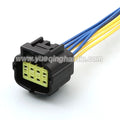 8-PIN Connector Waterproof 1.8mm Male Female Connectors Cable Socket With Wires 174984-2 174982-2