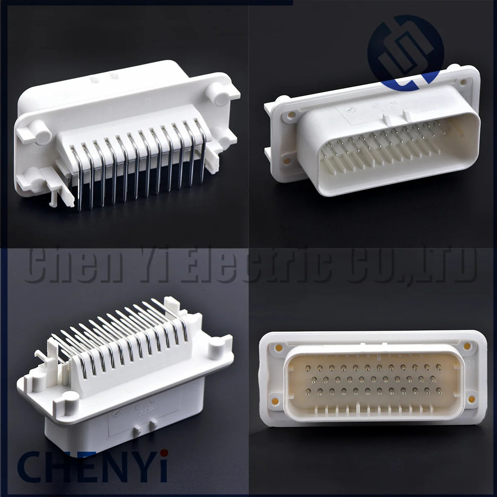 35 Pin White auto Waterproof Connector Sealed Ecu Board PCB Plug socket 776164-2 776180-2 1-776230-2 776231-2 1-776231-2