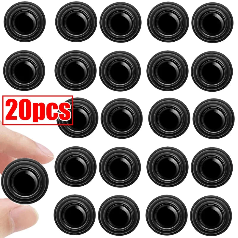 Car Door Shock Absorber Pads Buffer Bumper Anti-collision Shock Absorbing Gasket for Auto Sound Insulation Adhesive Stickers