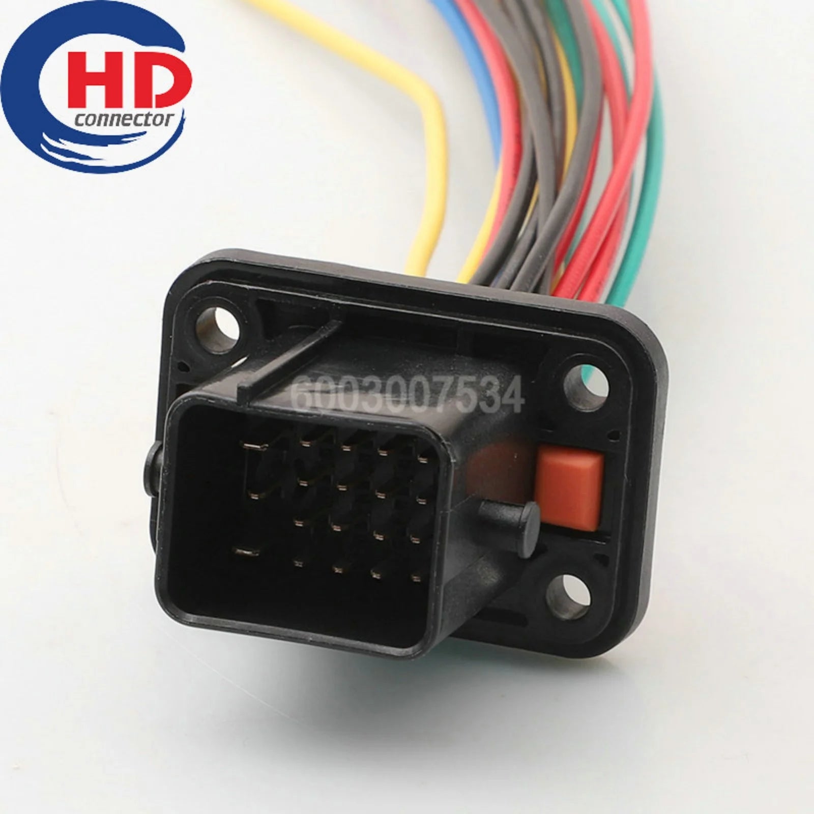 19 Pin Automotive waterproof 1.5mm 3.5mm Series Male connector Battery pack high and low voltage plug 1192800MB For BYD