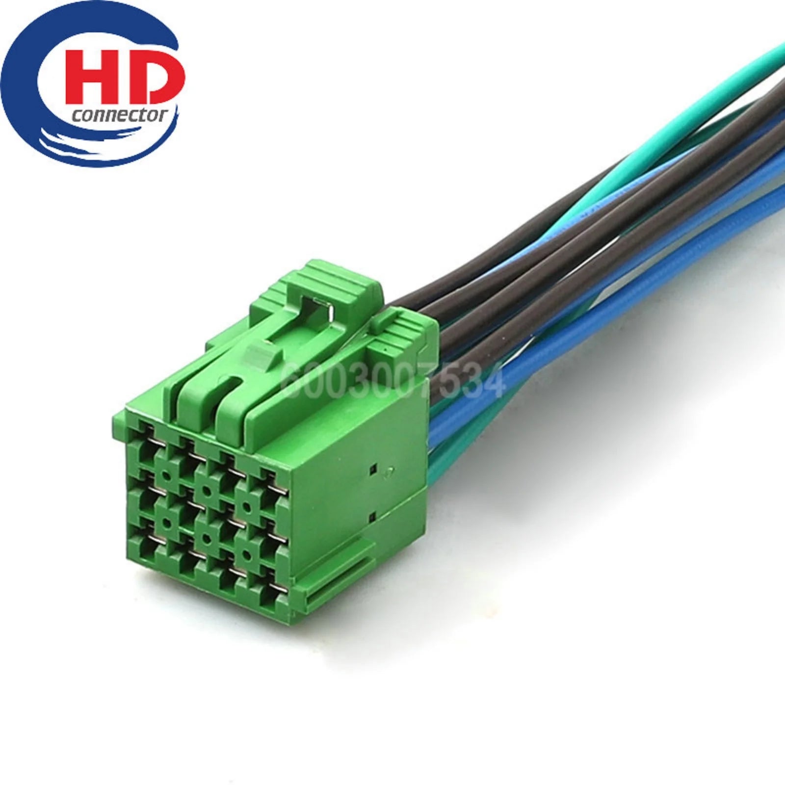 12 Pin Connector Unsealed 2.8mm Series Female Connector Motorcycle Electrical Harnesses Wiring Harness 1-967622-1