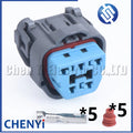 5 Pin Car waterproof connector Oil Fuel Pump Plug 6189-0618 For Mitsubish Honda Accord Fit Civic Odyssey CRV VEZEL