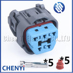 5 Pin Car waterproof connector Oil Fuel Pump Plug 6189-0618 For Mitsubish Honda Accord Fit Civic Odyssey CRV VEZEL