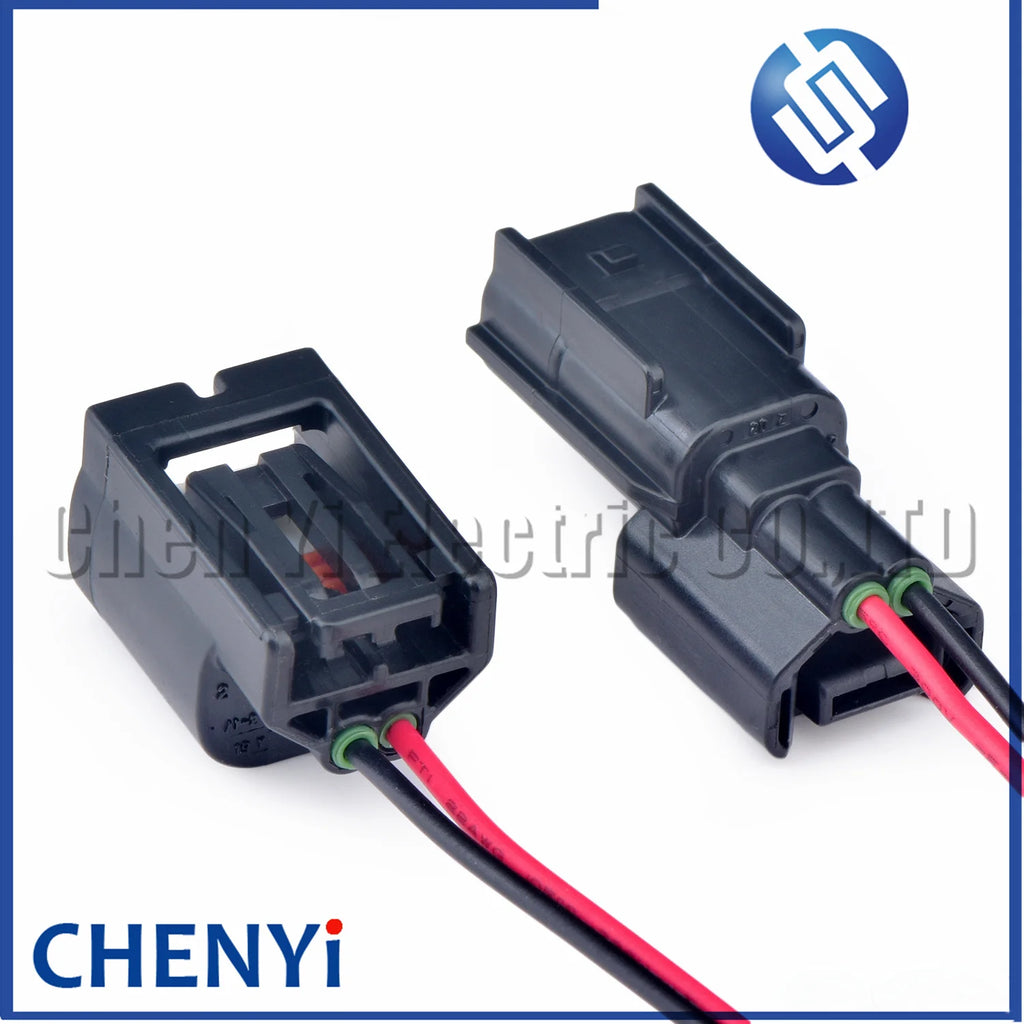 2 Pin back-up lamp plug small lights fog lamps Front ABS Wheel Speed Sensor connector Pigtail 7283-2090-30 for Honda Infiniti