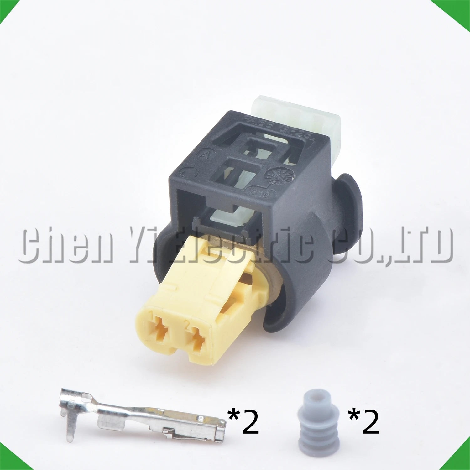 2-Pin Wire Harness Harness Automotive waterproof connector Bmw Benz fuel injector