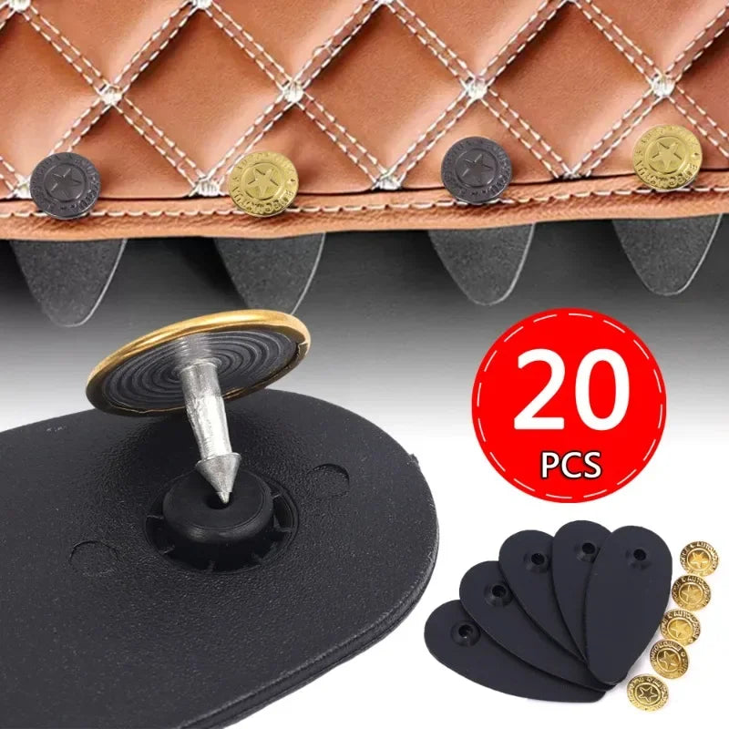 Car Mat Fixing Buckles Carpet Clips Fixing Grips Clamps Floor Holders Car Fastener Clips Anti Skid Fastener Retainer Resistant