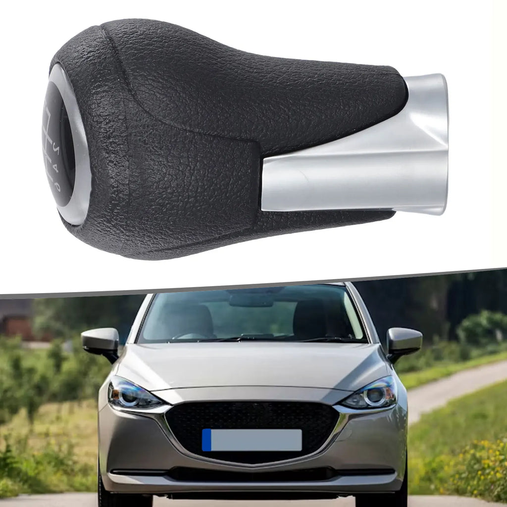 Car Gear Shift Knob FOR MAZDA 2 3 6 For CX-5 Auto Leather Gear Lever Head Shifter Manual TRANSMISSION Accessories