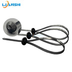 8*380mm automotive base plate cable ties, circular fixed head for automotive frame wiring harness cable ties