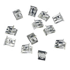 25Pcs Metal Fastener Clips 1/2 X 5/8 Car Retainer Moulding Trim Accessories Dashboard Side Panel Audio Clips