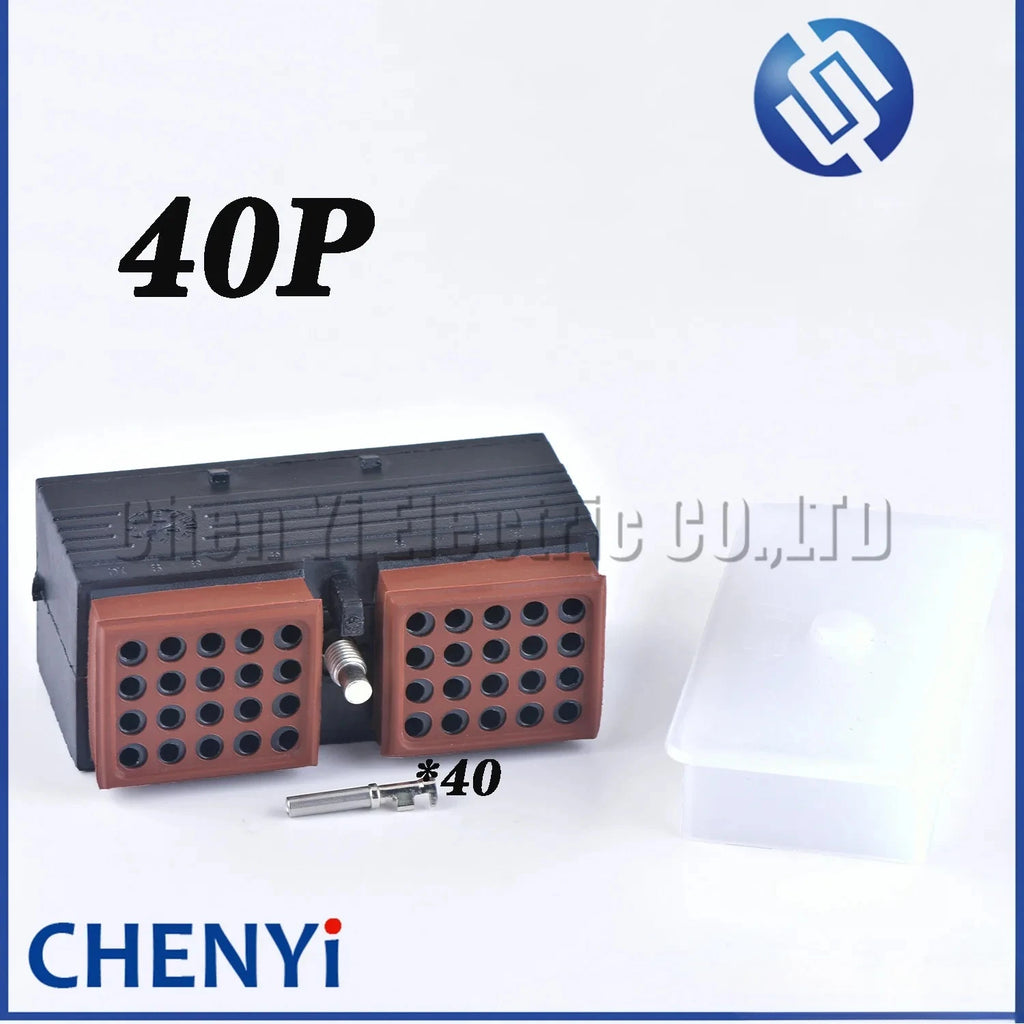 40 Pin Auto connector With Pins DRC16-40SA DRC16-40S DRC16-40SE For Deutsch DRC series Jcb 3c Heavy machinery plug