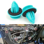 Green Nylon Retaining Clip for Toyota Bumper Door Buckle Car Interior Accessories Auto Vehicle Retainer Fastener Rivet 40/20pcs